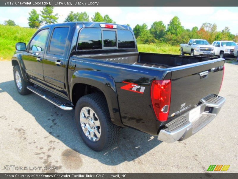 Black / Ebony 2012 Chevrolet Colorado LT Crew Cab