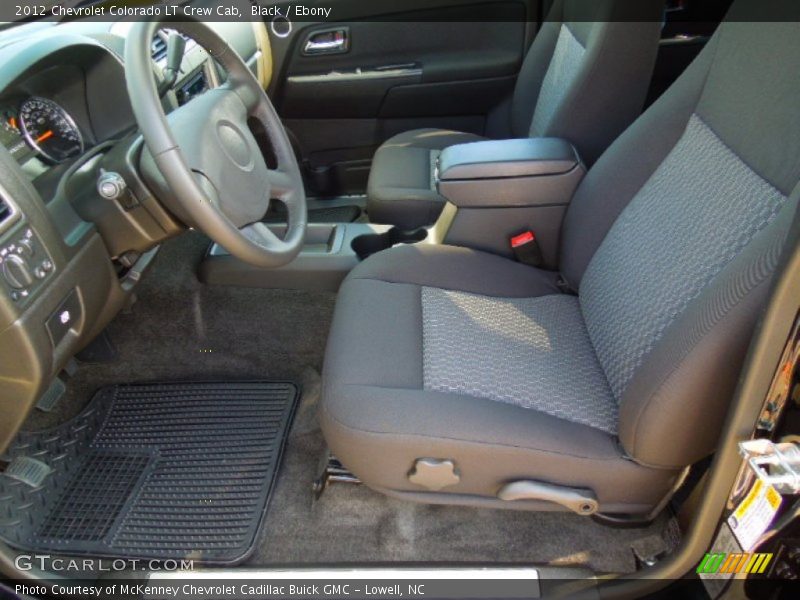  2012 Colorado LT Crew Cab Ebony Interior