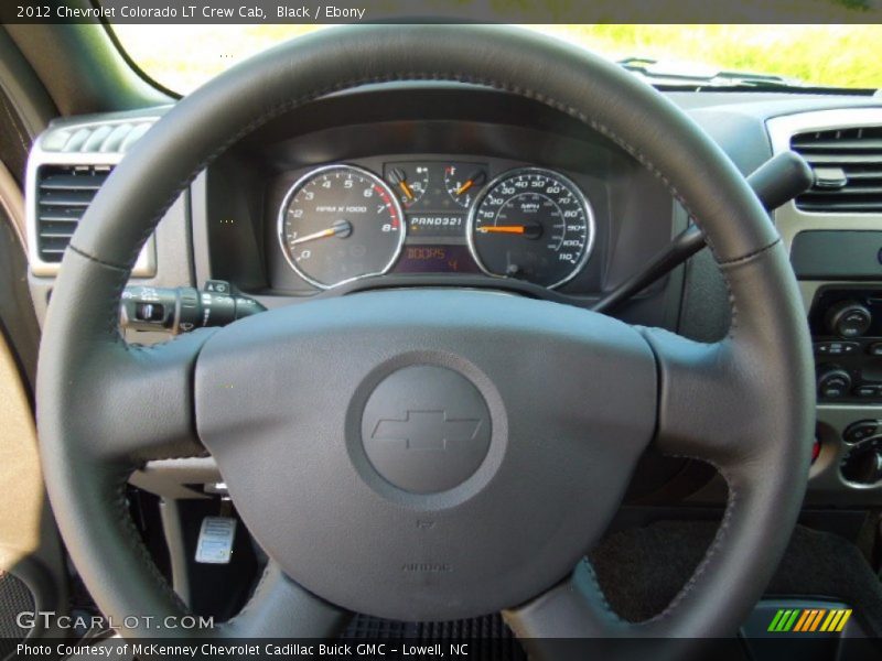  2012 Colorado LT Crew Cab Steering Wheel