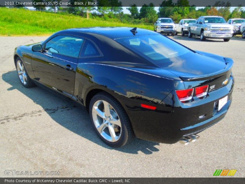 Black / Black 2013 Chevrolet Camaro SS/RS Coupe