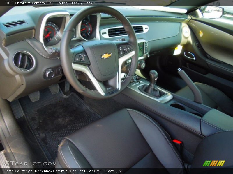 Black Interior - 2013 Camaro SS/RS Coupe 