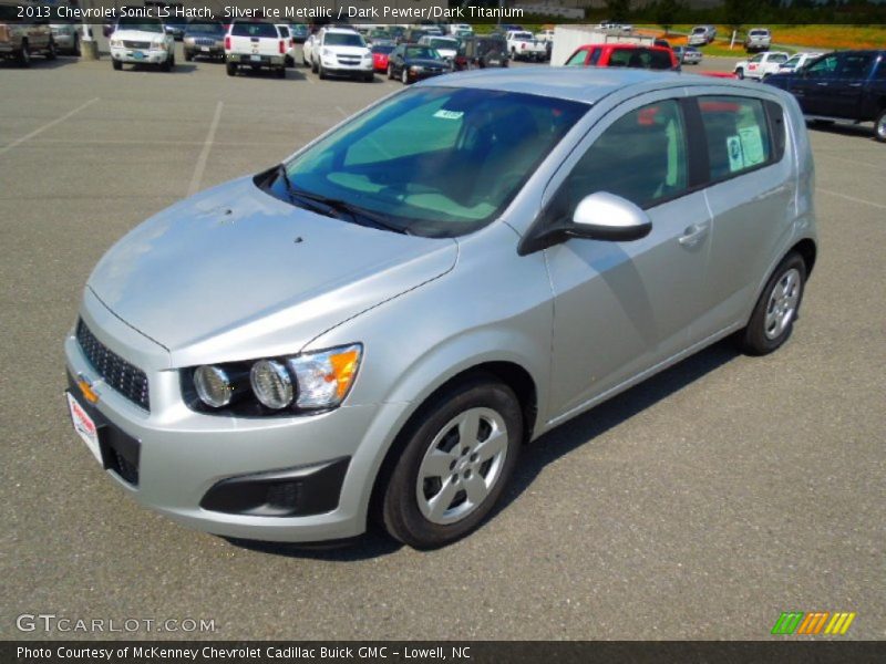 Silver Ice Metallic / Dark Pewter/Dark Titanium 2013 Chevrolet Sonic LS Hatch