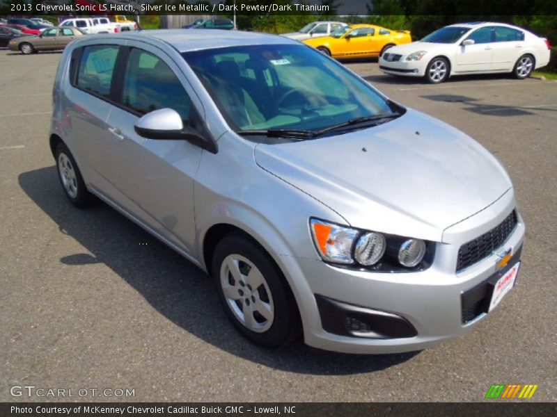 Silver Ice Metallic / Dark Pewter/Dark Titanium 2013 Chevrolet Sonic LS Hatch