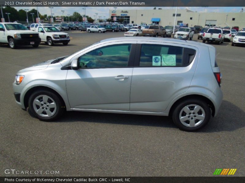 Silver Ice Metallic / Dark Pewter/Dark Titanium 2013 Chevrolet Sonic LS Hatch