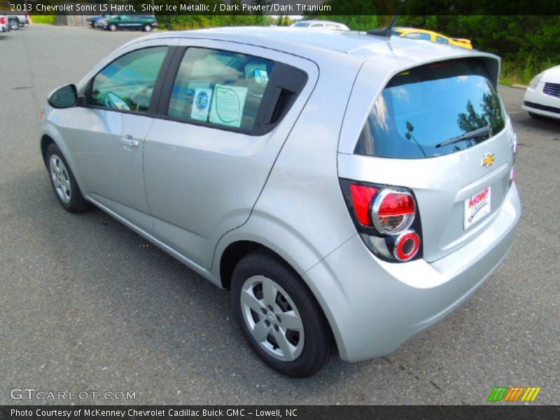 Silver Ice Metallic / Dark Pewter/Dark Titanium 2013 Chevrolet Sonic LS Hatch