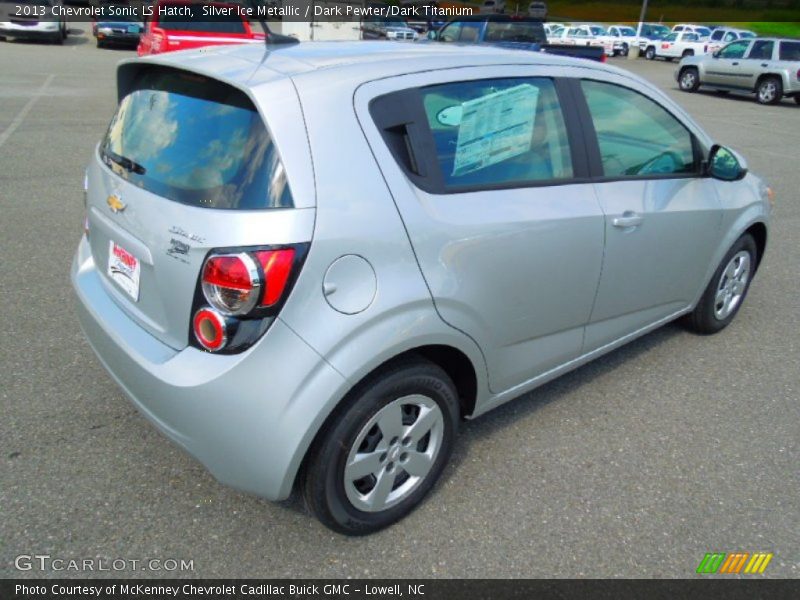 Silver Ice Metallic / Dark Pewter/Dark Titanium 2013 Chevrolet Sonic LS Hatch