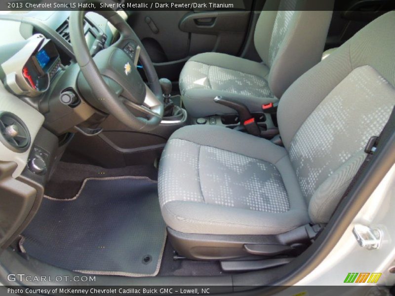 Silver Ice Metallic / Dark Pewter/Dark Titanium 2013 Chevrolet Sonic LS Hatch