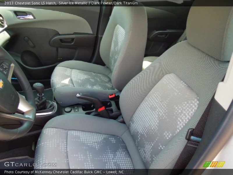 Silver Ice Metallic / Dark Pewter/Dark Titanium 2013 Chevrolet Sonic LS Hatch