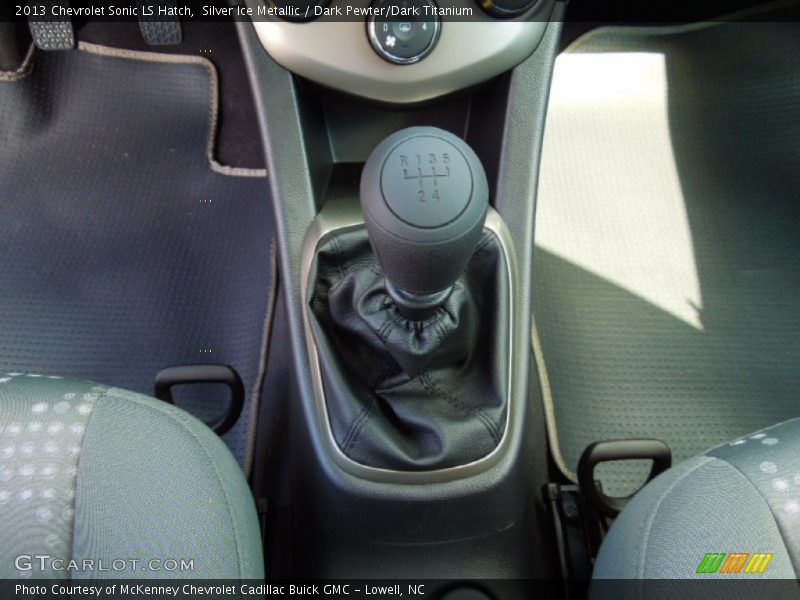 Silver Ice Metallic / Dark Pewter/Dark Titanium 2013 Chevrolet Sonic LS Hatch