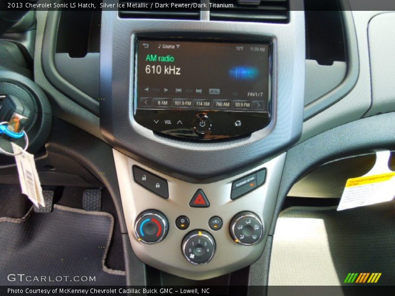 Silver Ice Metallic / Dark Pewter/Dark Titanium 2013 Chevrolet Sonic LS Hatch