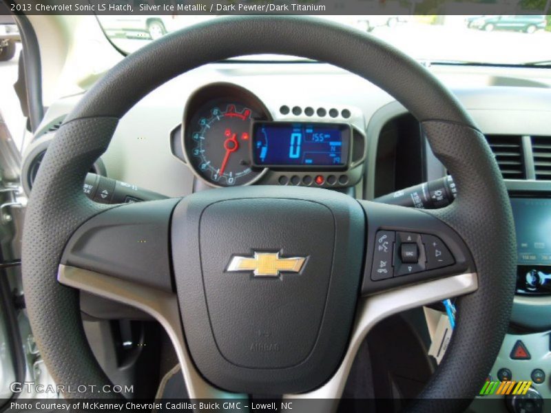 Silver Ice Metallic / Dark Pewter/Dark Titanium 2013 Chevrolet Sonic LS Hatch