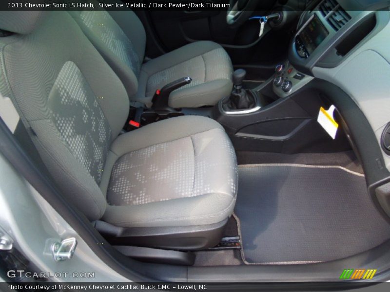 Silver Ice Metallic / Dark Pewter/Dark Titanium 2013 Chevrolet Sonic LS Hatch