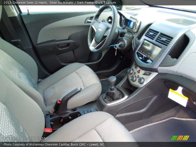 Silver Ice Metallic / Dark Pewter/Dark Titanium 2013 Chevrolet Sonic LS Hatch