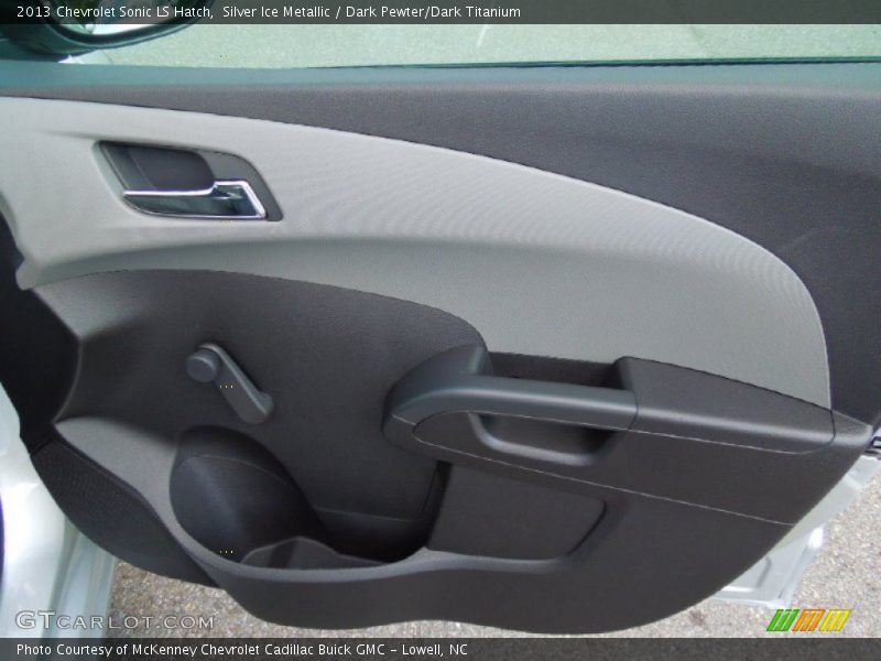 Silver Ice Metallic / Dark Pewter/Dark Titanium 2013 Chevrolet Sonic LS Hatch