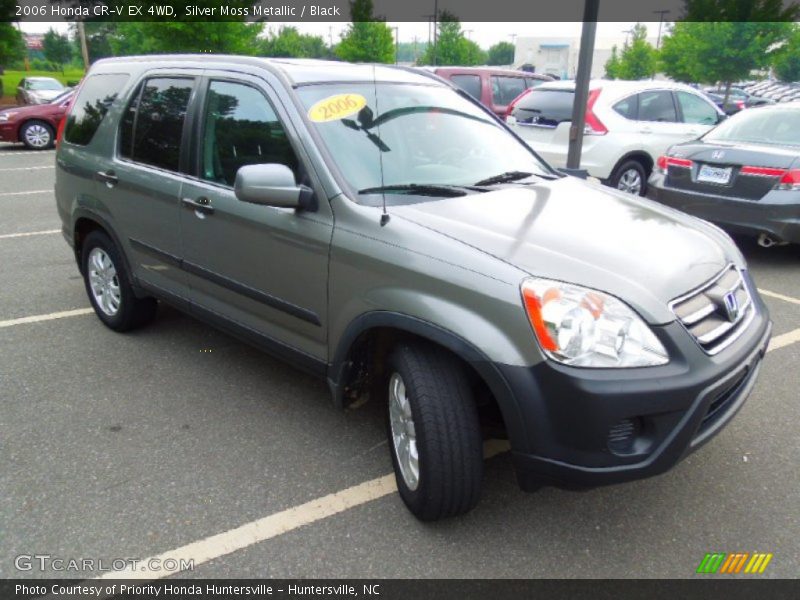 Silver Moss Metallic / Black 2006 Honda CR-V EX 4WD