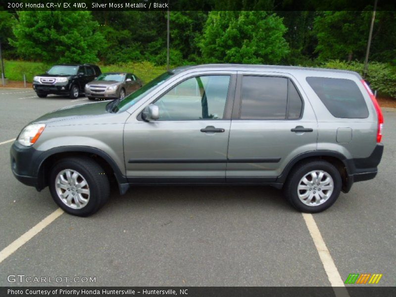 Silver Moss Metallic / Black 2006 Honda CR-V EX 4WD