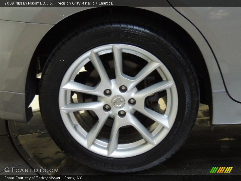 Precision Gray Metallic / Charcoal 2009 Nissan Maxima 3.5 S