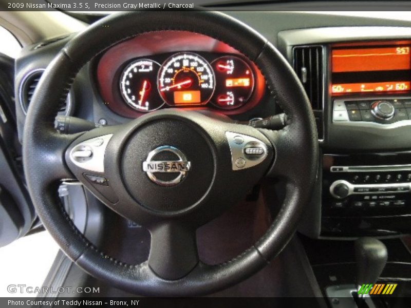 Precision Gray Metallic / Charcoal 2009 Nissan Maxima 3.5 S