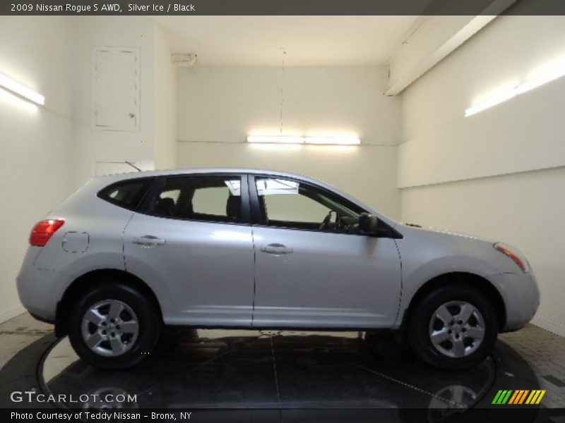 Silver Ice / Black 2009 Nissan Rogue S AWD