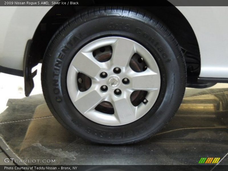 Silver Ice / Black 2009 Nissan Rogue S AWD