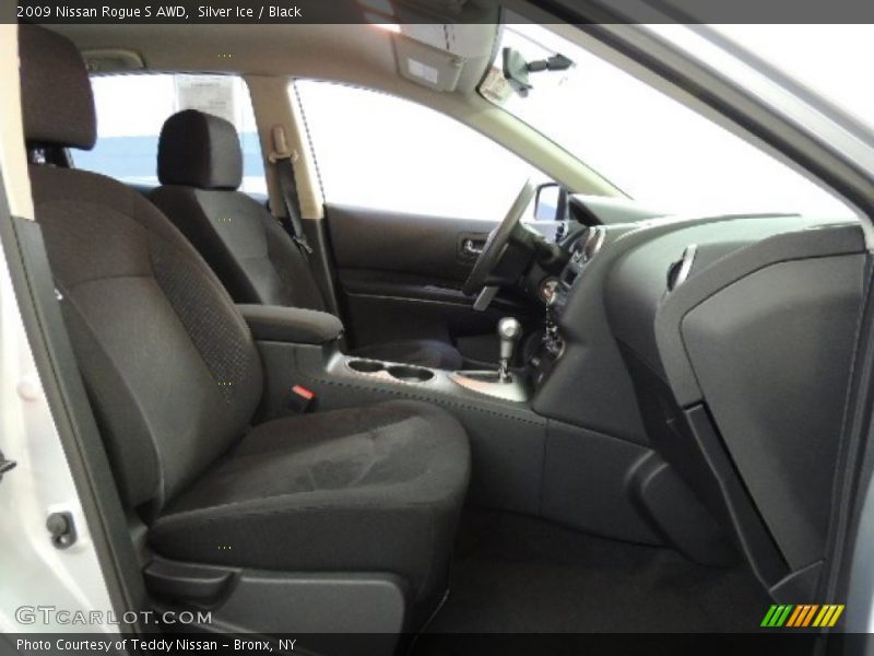 Silver Ice / Black 2009 Nissan Rogue S AWD