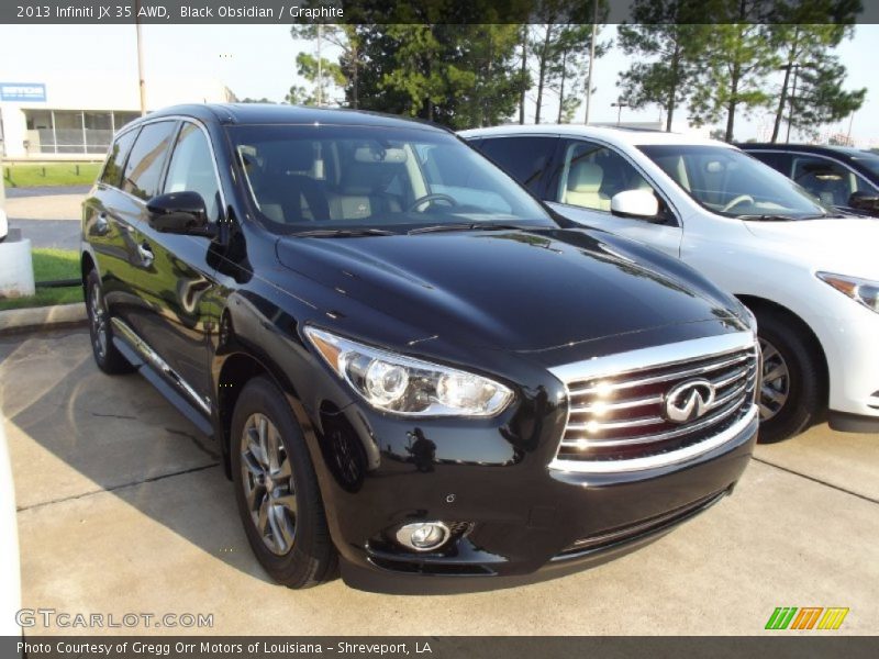 Black Obsidian / Graphite 2013 Infiniti JX 35 AWD