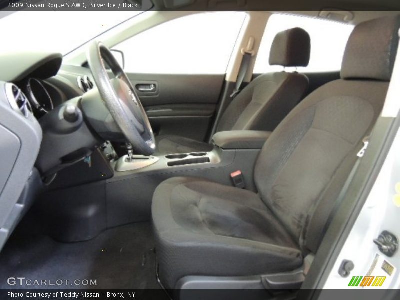 Silver Ice / Black 2009 Nissan Rogue S AWD
