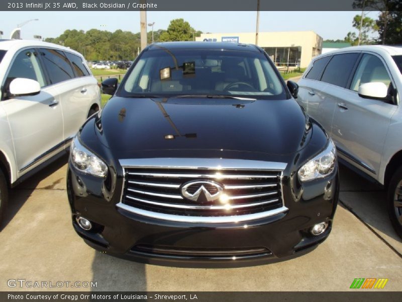Black Obsidian / Graphite 2013 Infiniti JX 35 AWD
