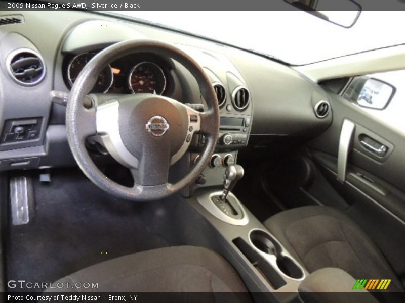 Silver Ice / Black 2009 Nissan Rogue S AWD