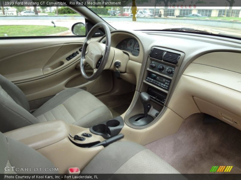 Dashboard of 1999 Mustang GT Convertible