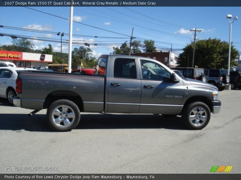 Mineral Gray Metallic / Medium Slate Gray 2007 Dodge Ram 1500 ST Quad Cab 4x4