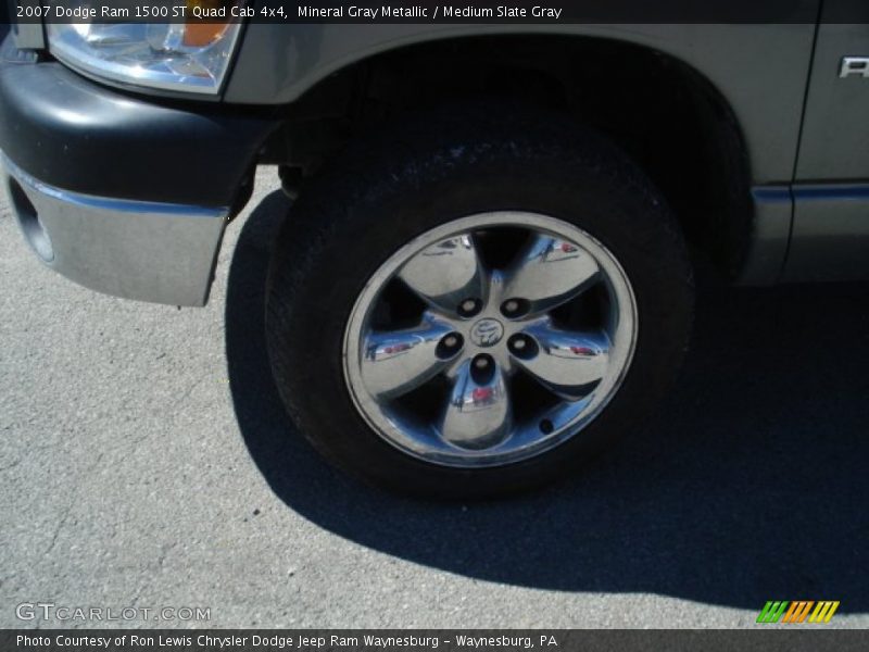 Mineral Gray Metallic / Medium Slate Gray 2007 Dodge Ram 1500 ST Quad Cab 4x4