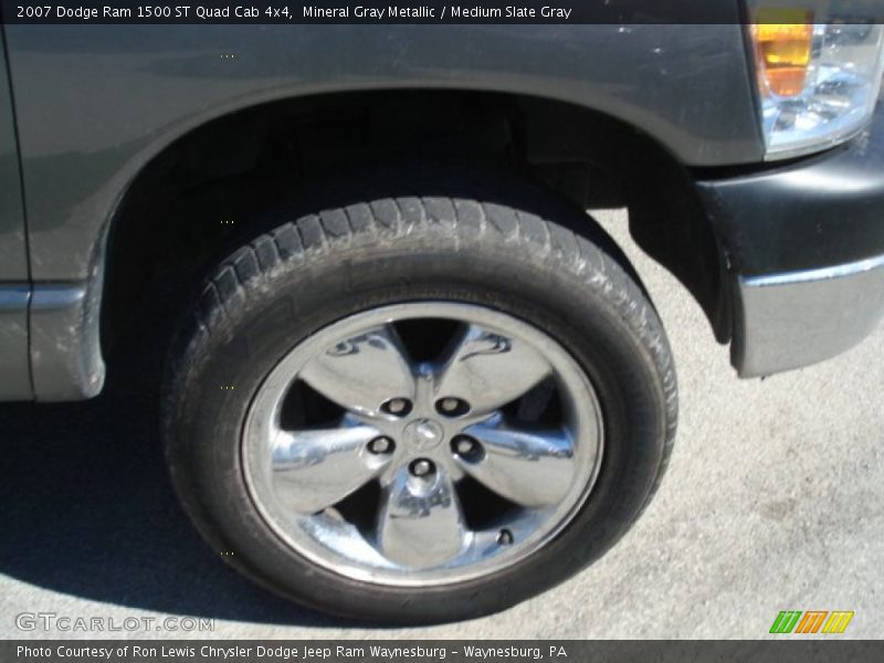 Mineral Gray Metallic / Medium Slate Gray 2007 Dodge Ram 1500 ST Quad Cab 4x4