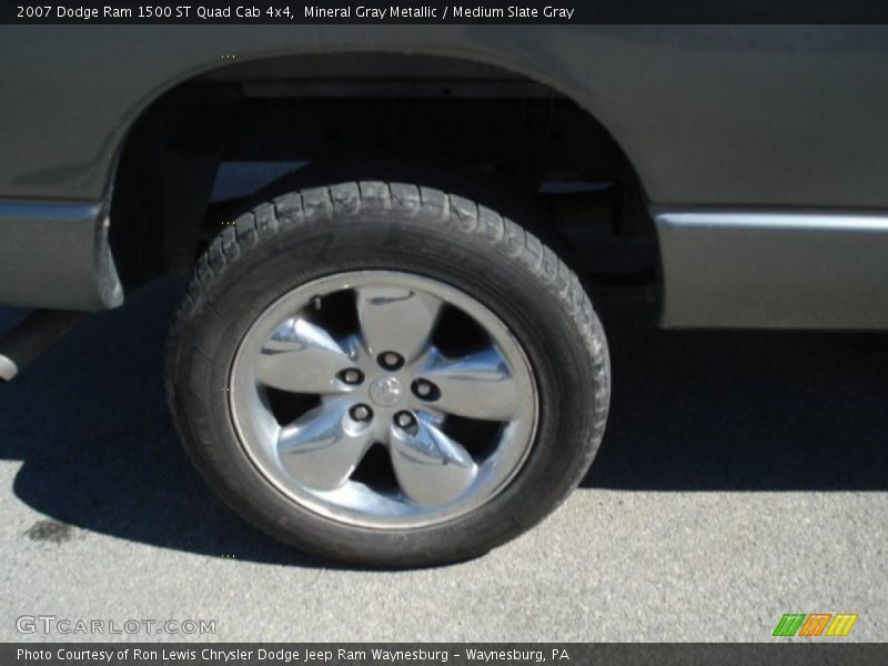 Mineral Gray Metallic / Medium Slate Gray 2007 Dodge Ram 1500 ST Quad Cab 4x4