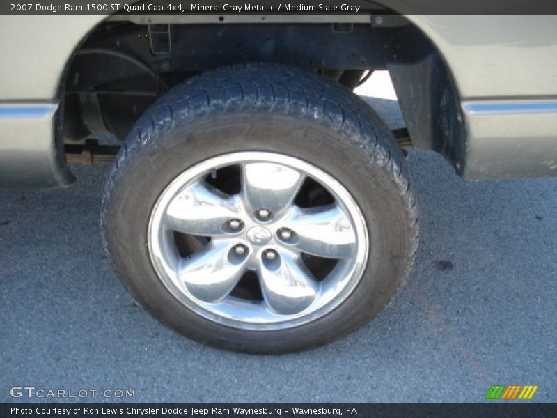 Mineral Gray Metallic / Medium Slate Gray 2007 Dodge Ram 1500 ST Quad Cab 4x4