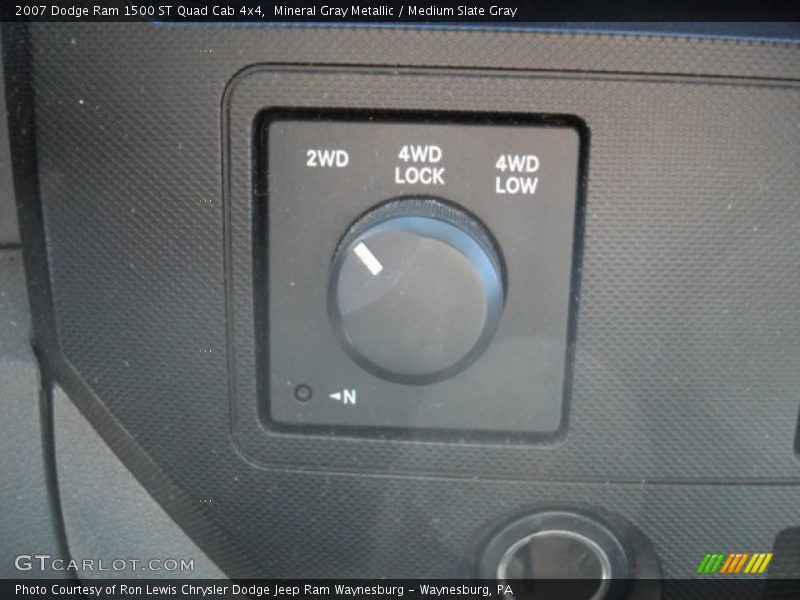 Mineral Gray Metallic / Medium Slate Gray 2007 Dodge Ram 1500 ST Quad Cab 4x4
