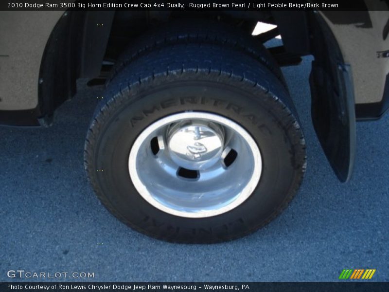 Rugged Brown Pearl / Light Pebble Beige/Bark Brown 2010 Dodge Ram 3500 Big Horn Edition Crew Cab 4x4 Dually
