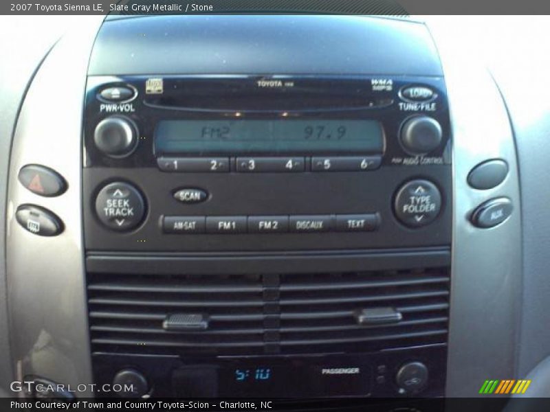 Slate Gray Metallic / Stone 2007 Toyota Sienna LE