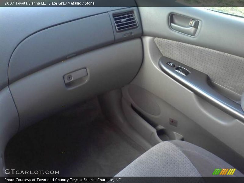 Slate Gray Metallic / Stone 2007 Toyota Sienna LE