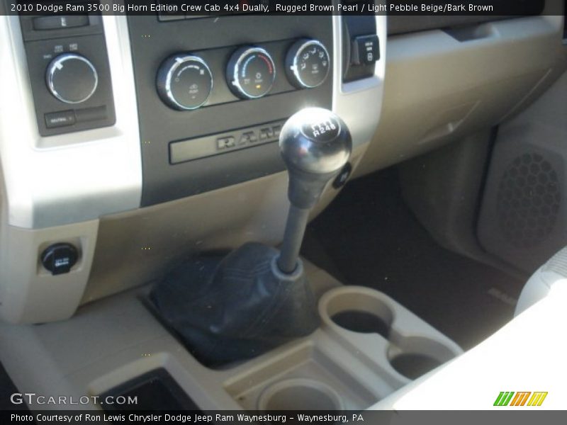 Rugged Brown Pearl / Light Pebble Beige/Bark Brown 2010 Dodge Ram 3500 Big Horn Edition Crew Cab 4x4 Dually