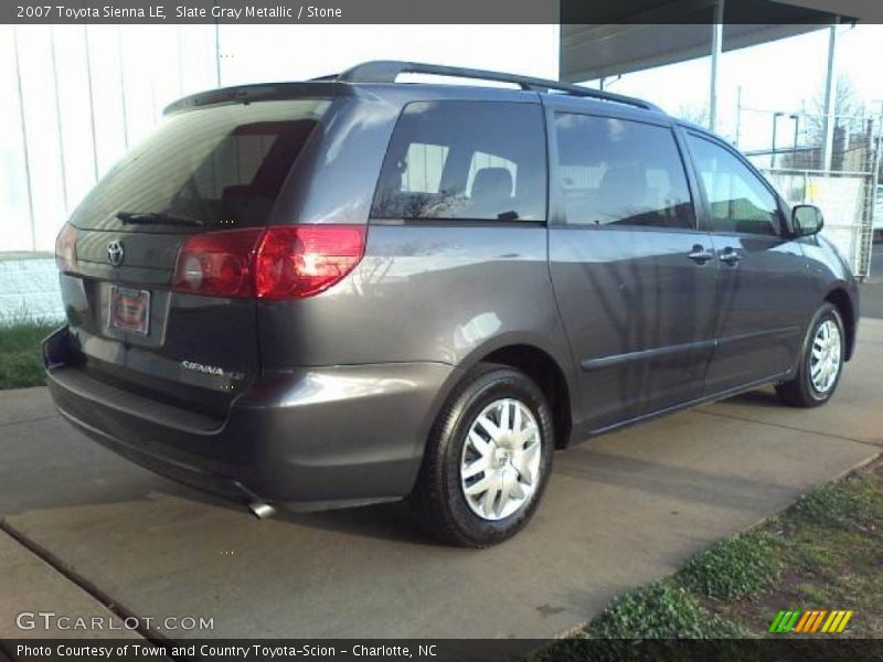 Slate Gray Metallic / Stone 2007 Toyota Sienna LE