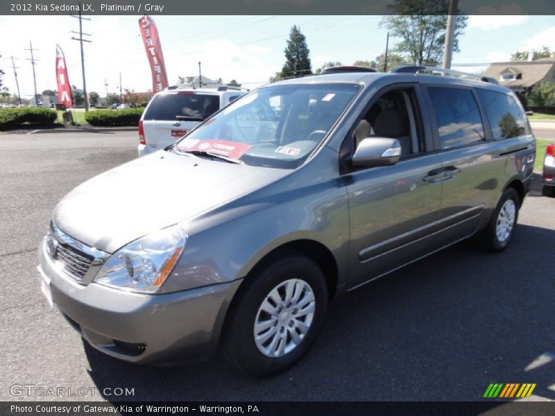 Platinum / Gray 2012 Kia Sedona LX
