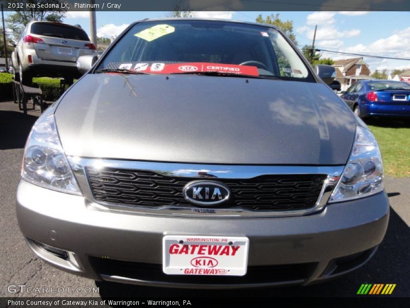 Platinum / Gray 2012 Kia Sedona LX
