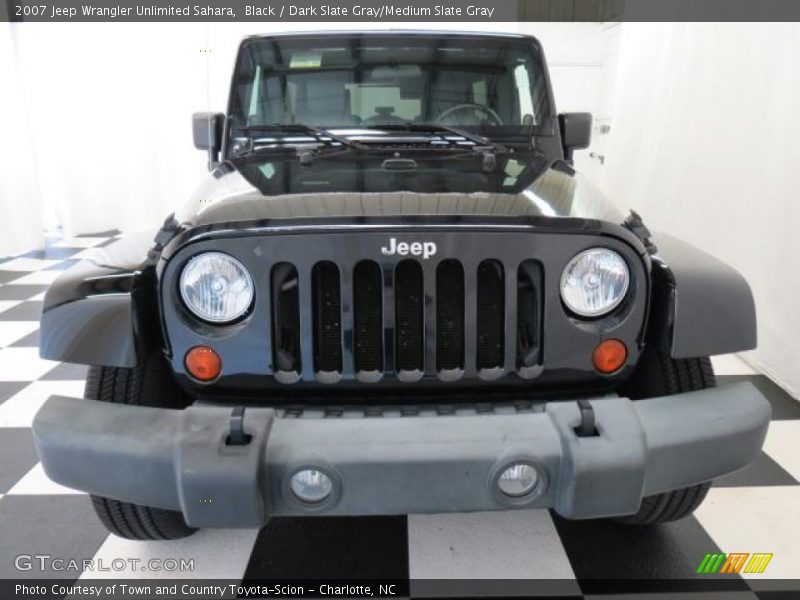Black / Dark Slate Gray/Medium Slate Gray 2007 Jeep Wrangler Unlimited Sahara