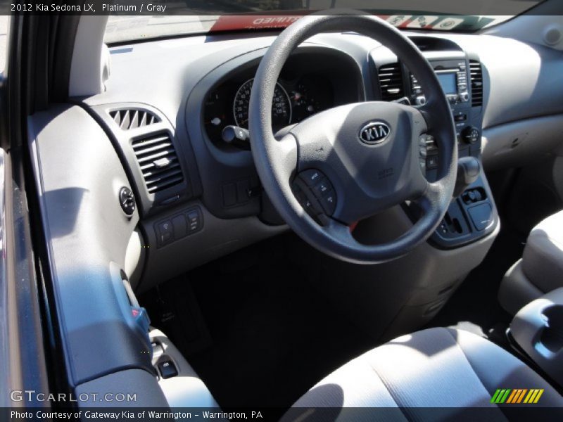 Platinum / Gray 2012 Kia Sedona LX