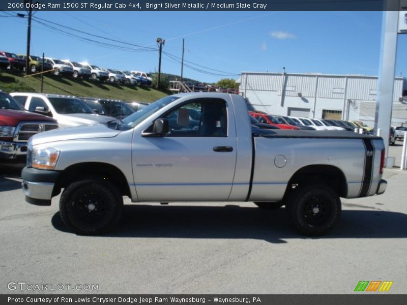 Bright Silver Metallic / Medium Slate Gray 2006 Dodge Ram 1500 ST Regular Cab 4x4