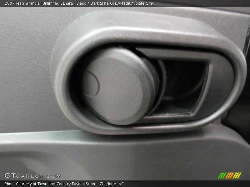 Black / Dark Slate Gray/Medium Slate Gray 2007 Jeep Wrangler Unlimited Sahara