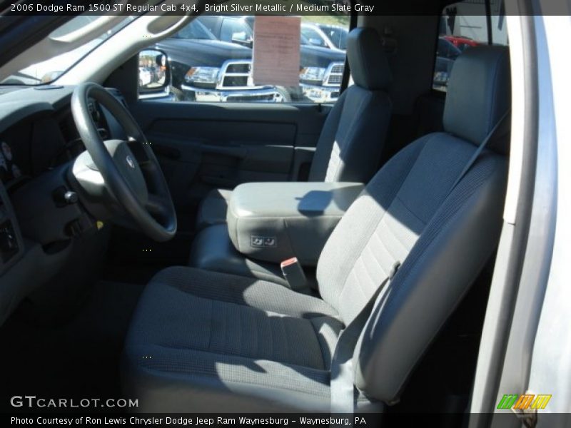 Bright Silver Metallic / Medium Slate Gray 2006 Dodge Ram 1500 ST Regular Cab 4x4