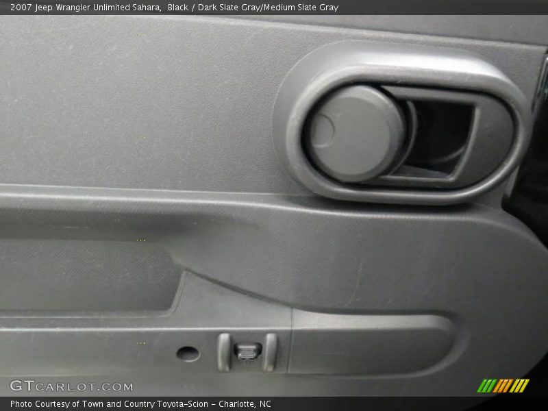 Black / Dark Slate Gray/Medium Slate Gray 2007 Jeep Wrangler Unlimited Sahara