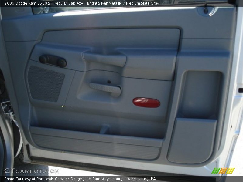 Bright Silver Metallic / Medium Slate Gray 2006 Dodge Ram 1500 ST Regular Cab 4x4
